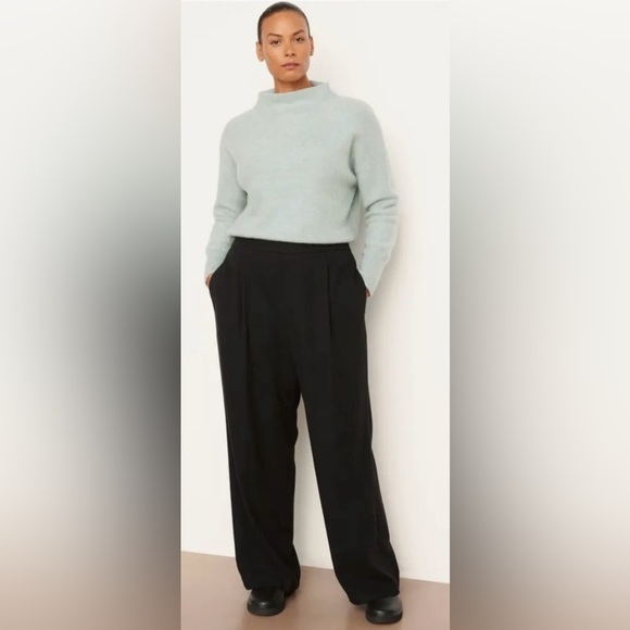 Vince Pants - Vince easy pull on wool blend pants - 3x - functional pockets - relaxed fit